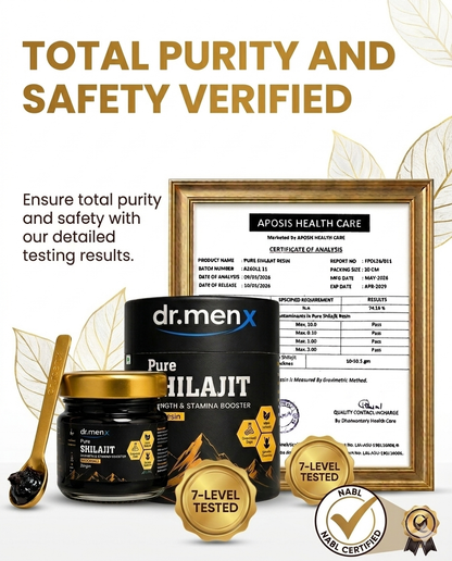 Dr. Men X Pure Shilajit Gold Resin | Premium Himalayan Shilajit 20g